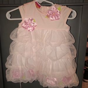 Kate Mack Pink Flower Dress